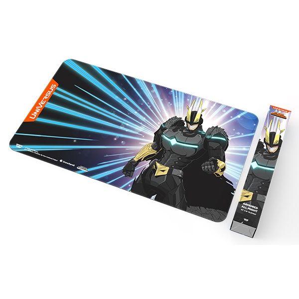 UniVersus CCG: Set 9- My Hero Academia Final Battle Challenger Series- Armored All Might Playmat