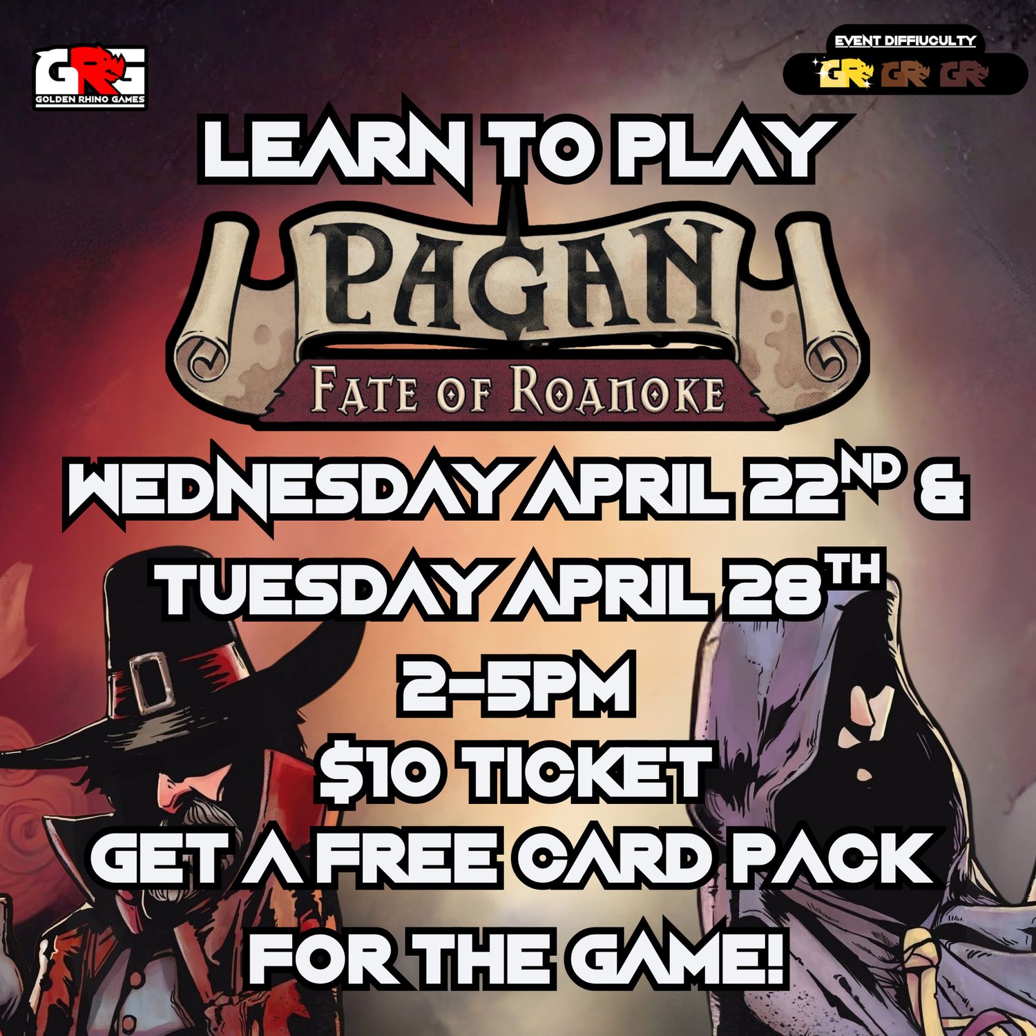 Learn to Play - Pagan: Fate of Roanoke!