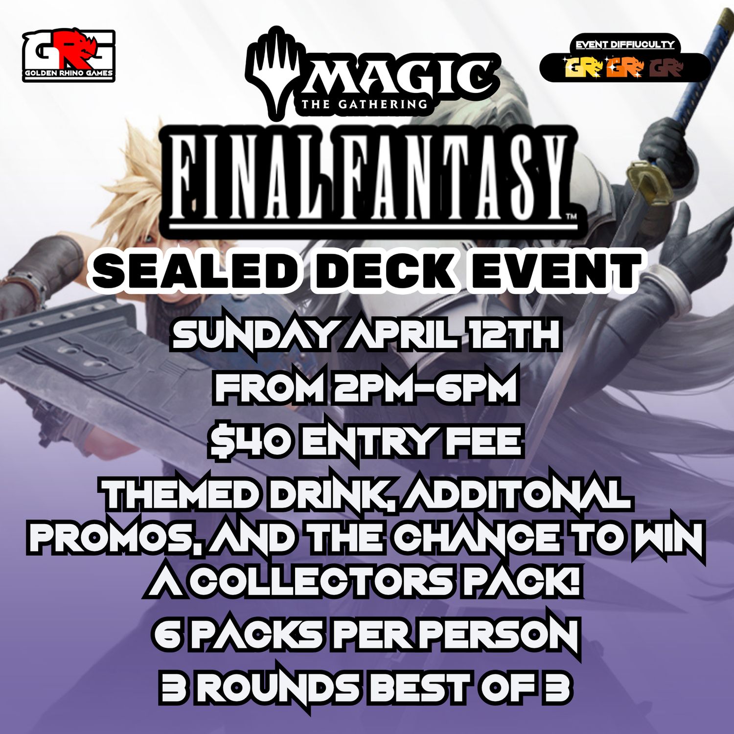 04/12 Final Fantasy Sealed Deck event