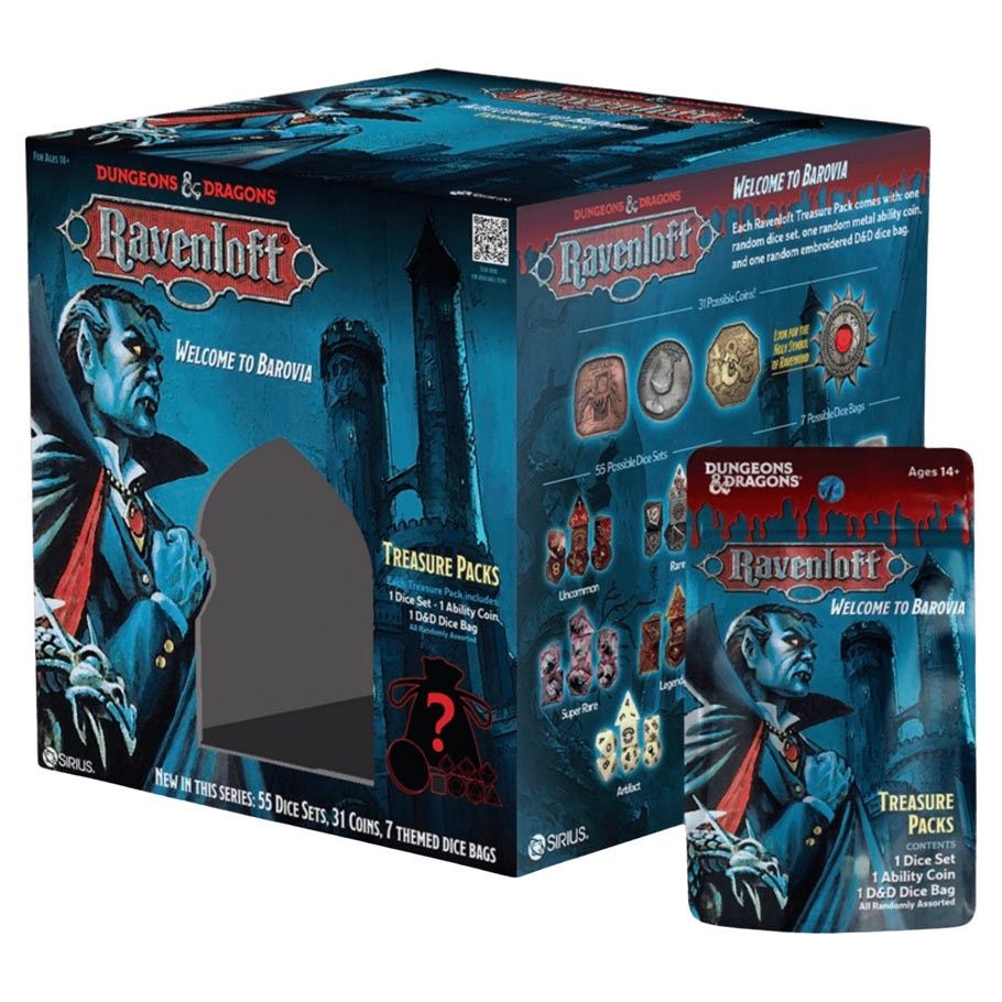 D&amp;D: Castle Ravenloft Treasure Packs PDQ (25)