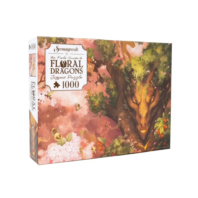 The Field Guide To Floral Dragons - 1000-Piece Jigsaw Puzzle