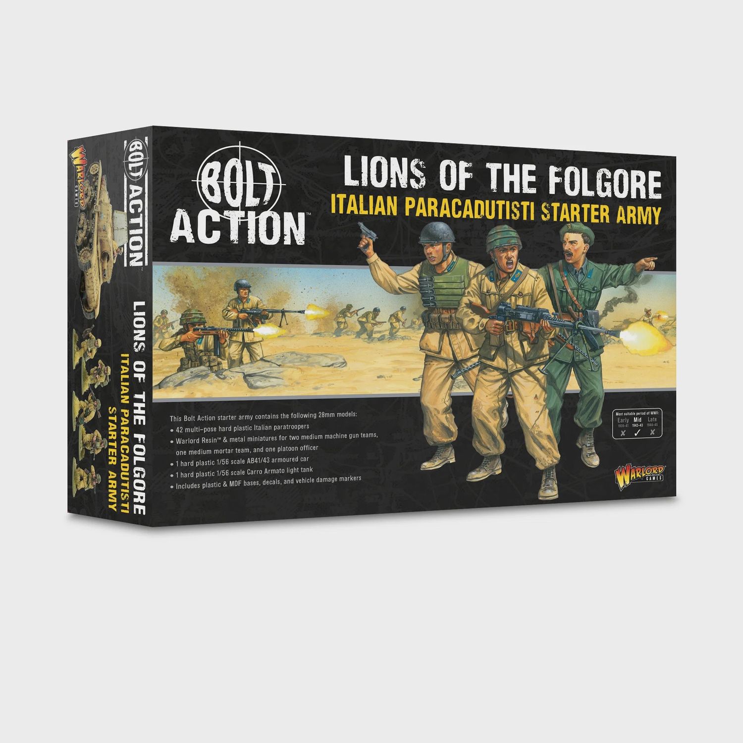 Lions Of The Folgore - Italian Paracadutisti Starter Army