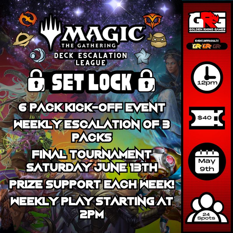 Magic: The Gathering – Set-Lock Deck Escalation League