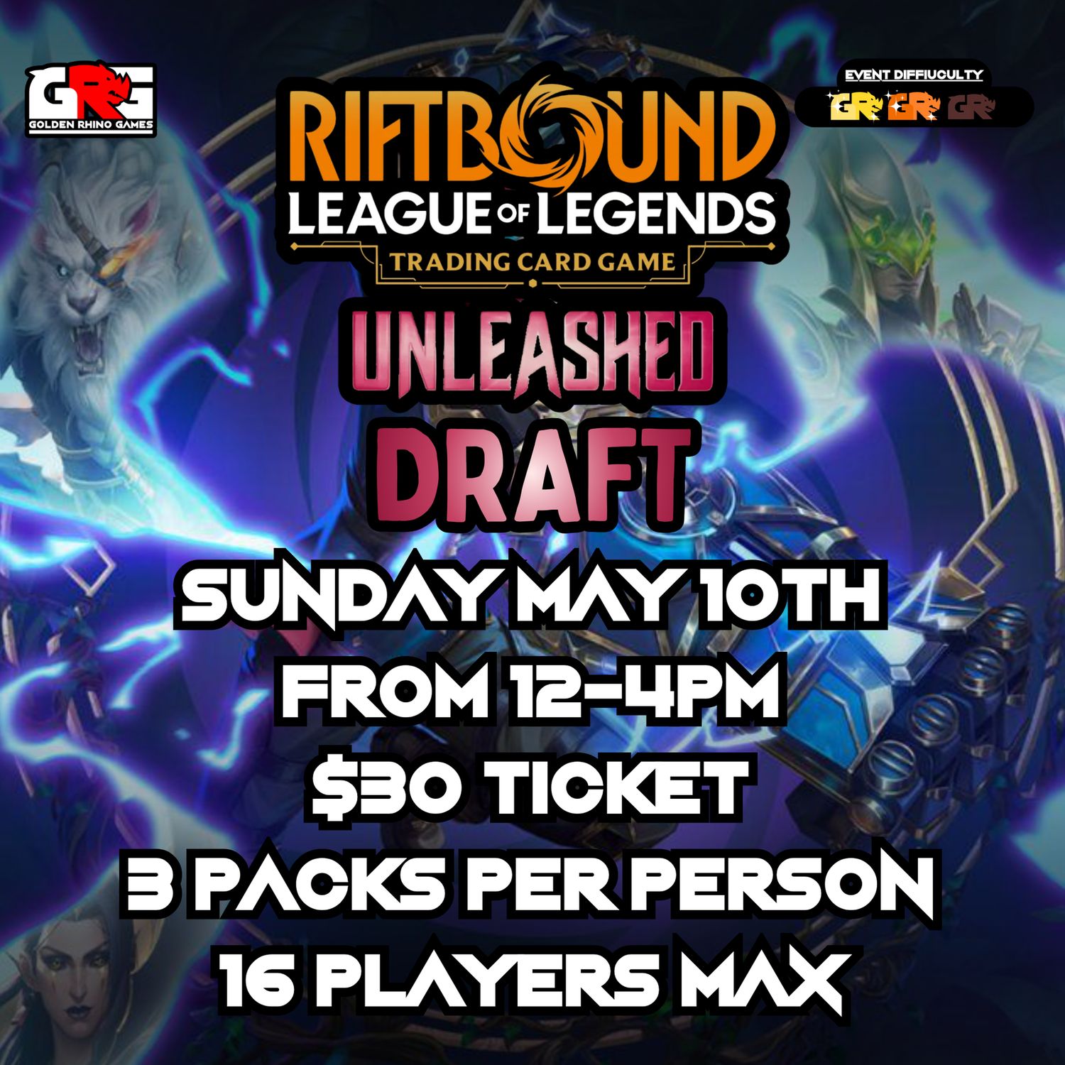 05/10 Unleashed Draft Event
