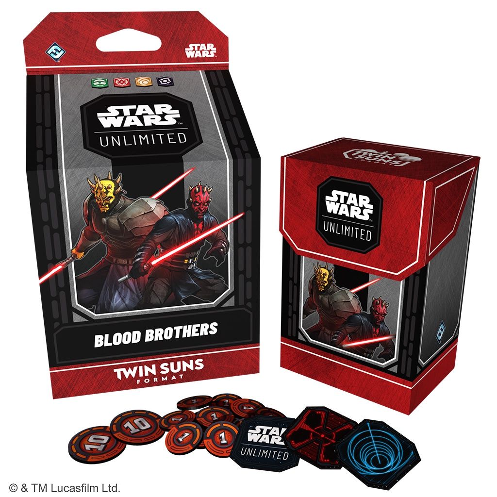 Blood Brothers: Maul and Savage Opress Twin Suns Deck