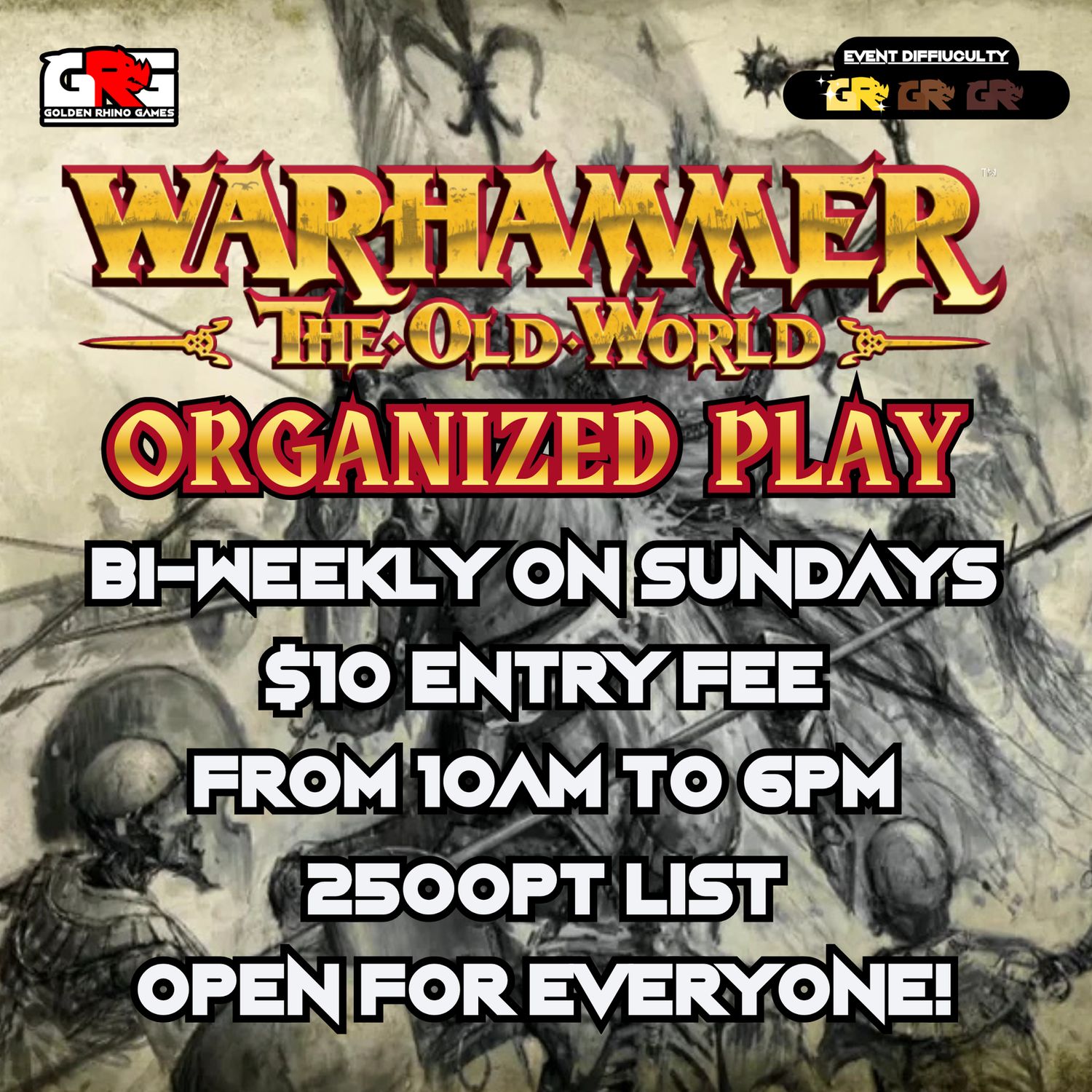 Warhammer: Old World Bi-Weekly Play