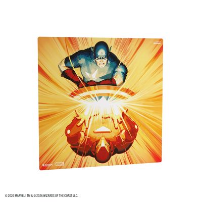 Magic: The Gathering | Marvel Super Heroes Prime 2-Player Playmat - Iron Man/Captain America