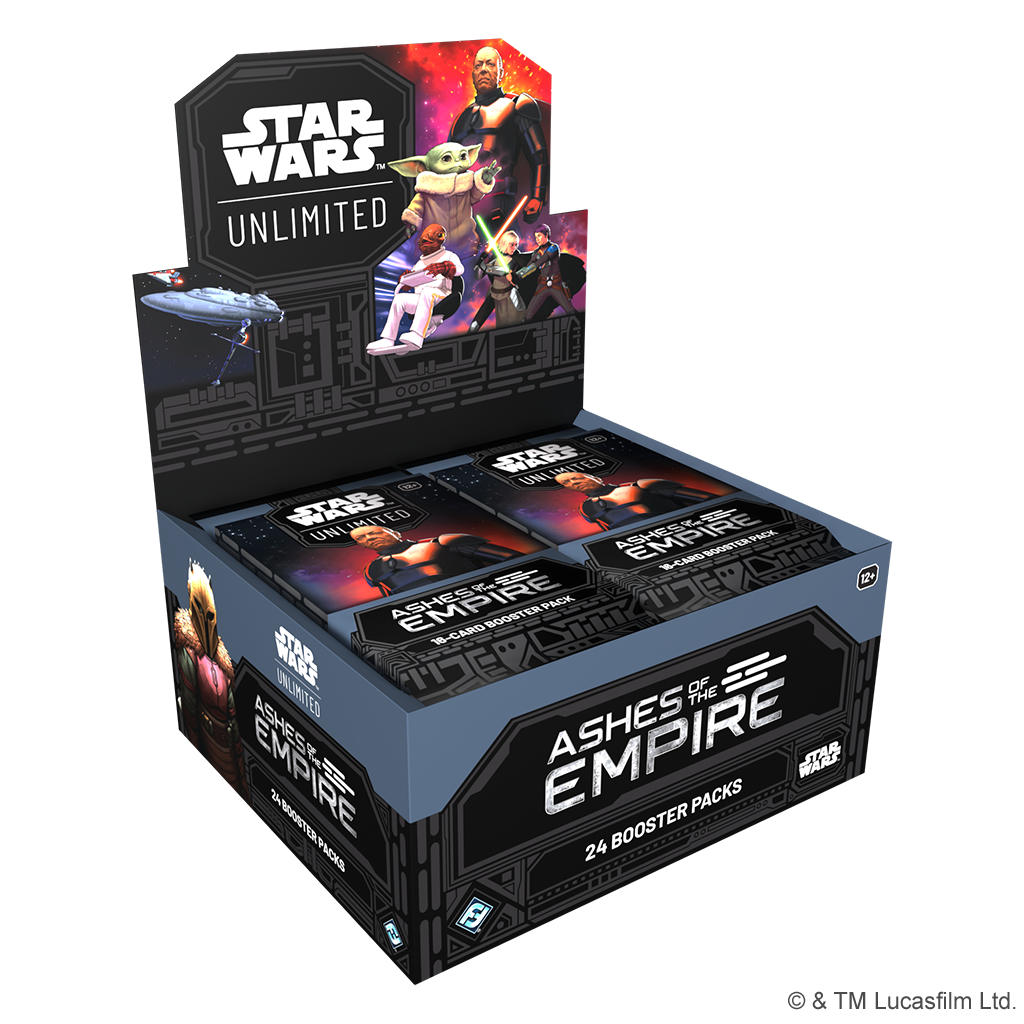 Star Wars: Unlimited - Ashes of the Empire: Booster Display
