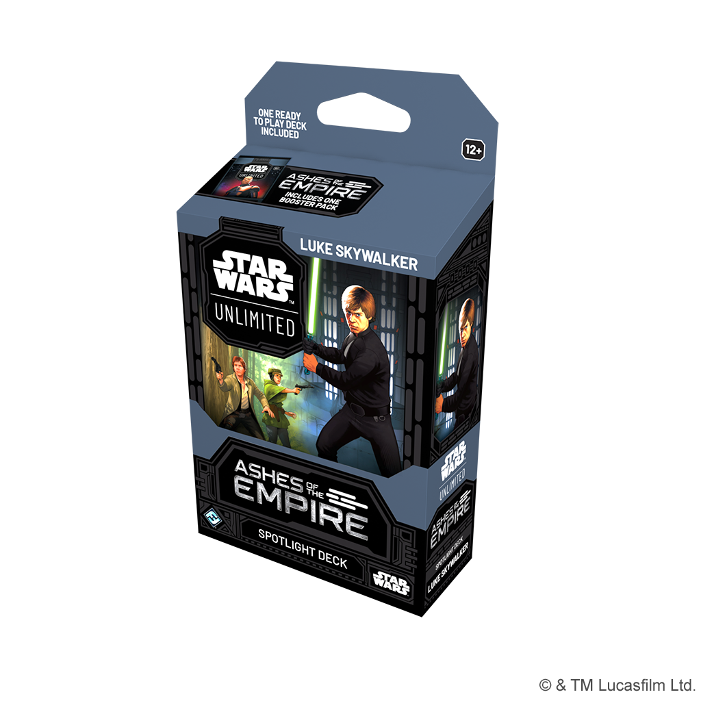 Star Wars: Unlimited - Ashes of the Empire: Spotlight Deck, Character: Luke Skywalker