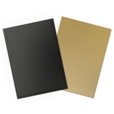 Dragon Shield Sleeves: Standard Matte Dual - Black &amp; Gold 100CT