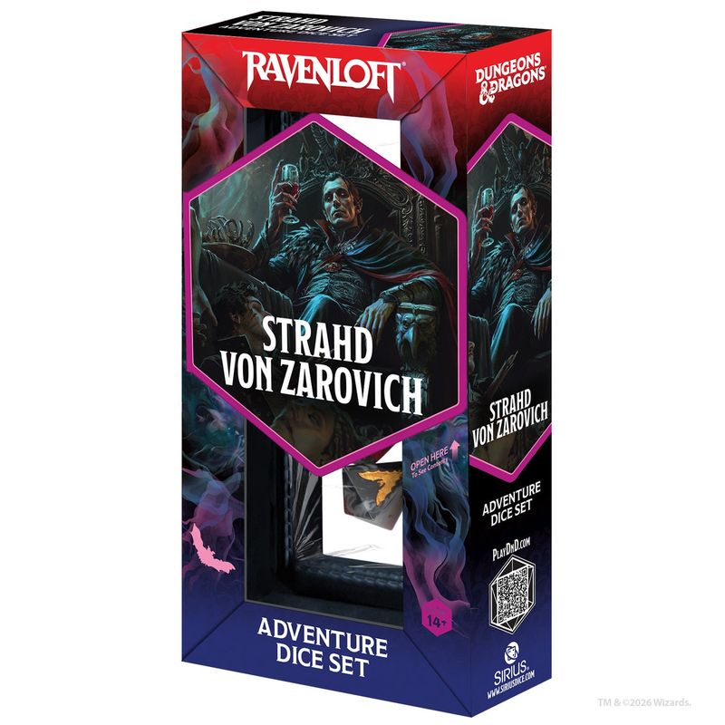 D&amp;D Adventure Dice - Darklord: Strahd von Zarovich