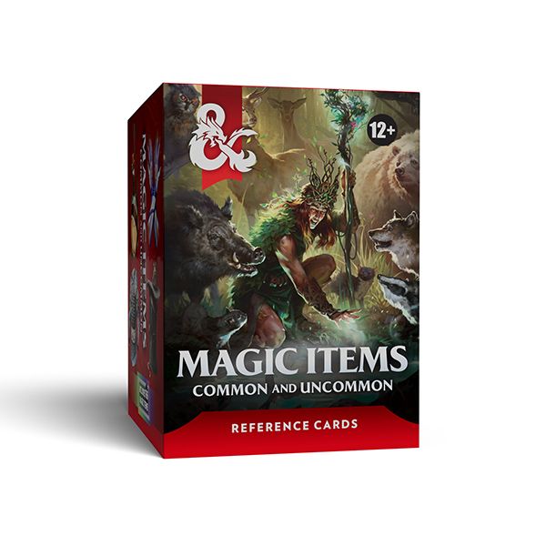 D&amp;D, 5e: Reference Cards- Trove Magic Items, Type: Common And Uncommon