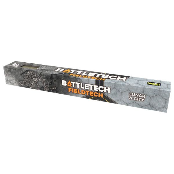 BattleTech: Battle Mat- FieldTech- Alpha Strike- Lunar/City