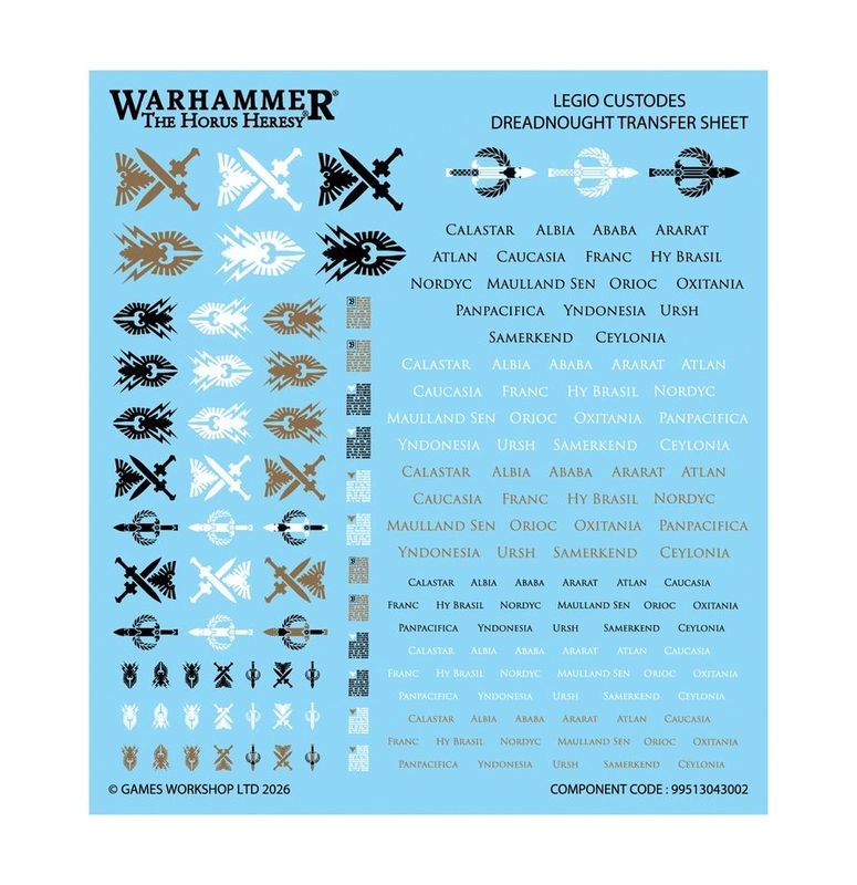 Custodes: Support Battle Group