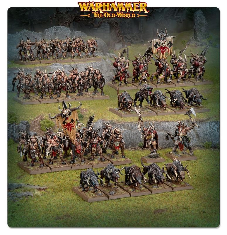 Beastmen Brayherds: Battle March Army