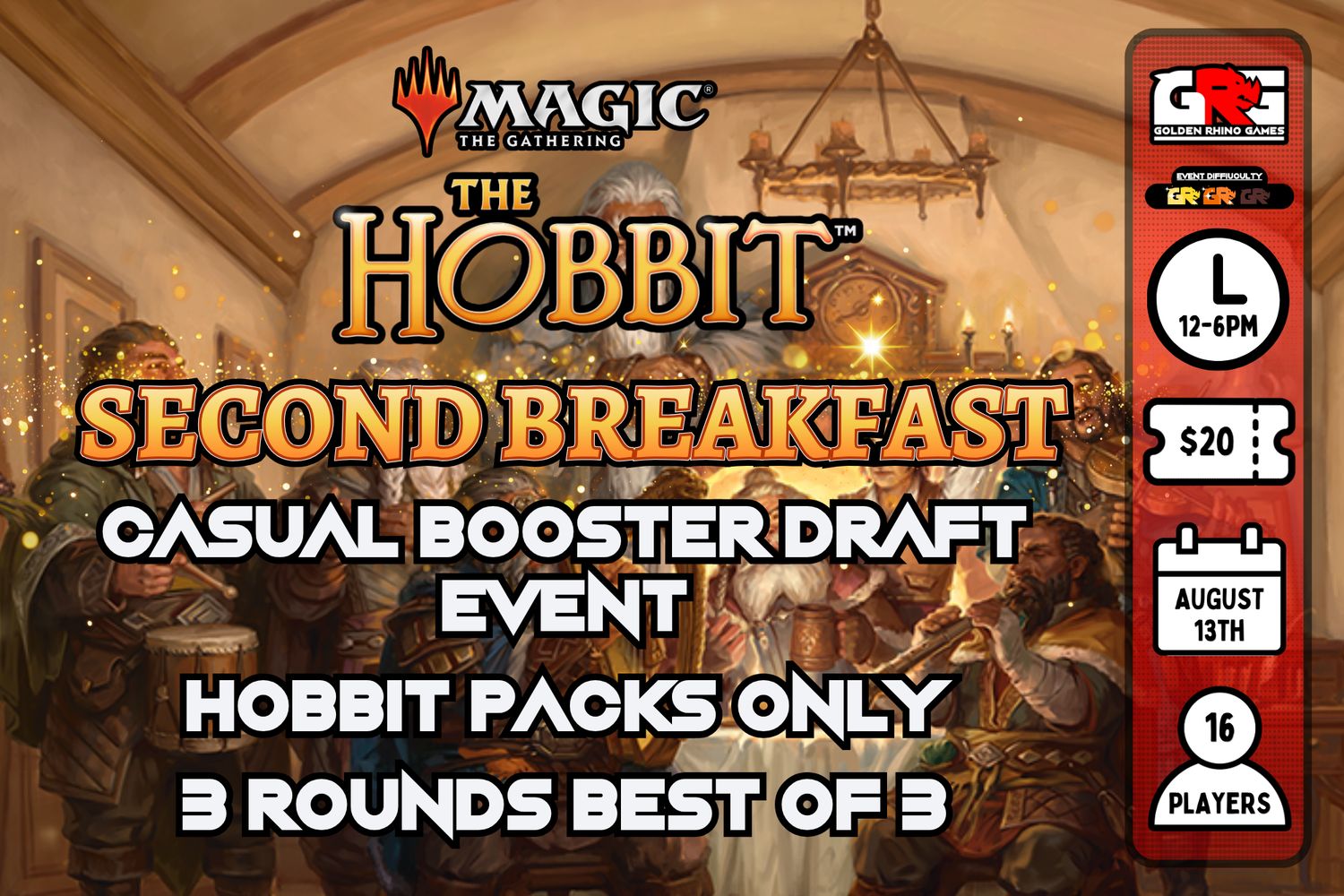 09/13 The Hobbit Second Breakfast Draft Event