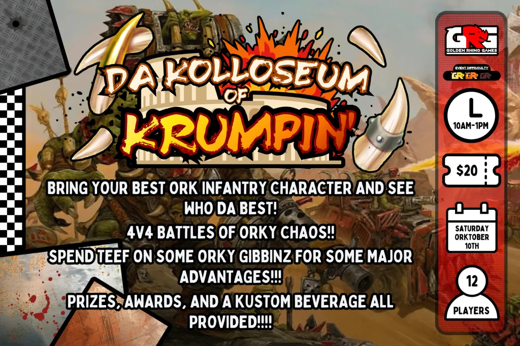10/10 DA KOLLOSSEUM OF KRUMPIN’!