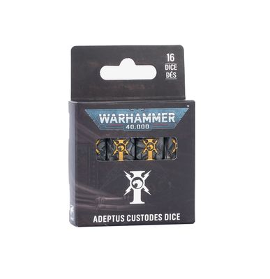 Warhammer 40000: Adeptus Custodes Dice