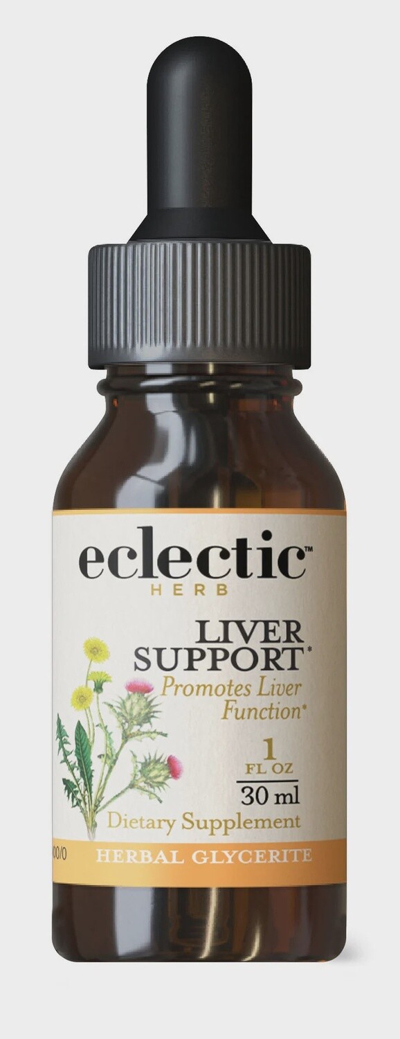 Eclectic , Liver Support TANGERINE  Alcohol Free 1oz, Size: 1