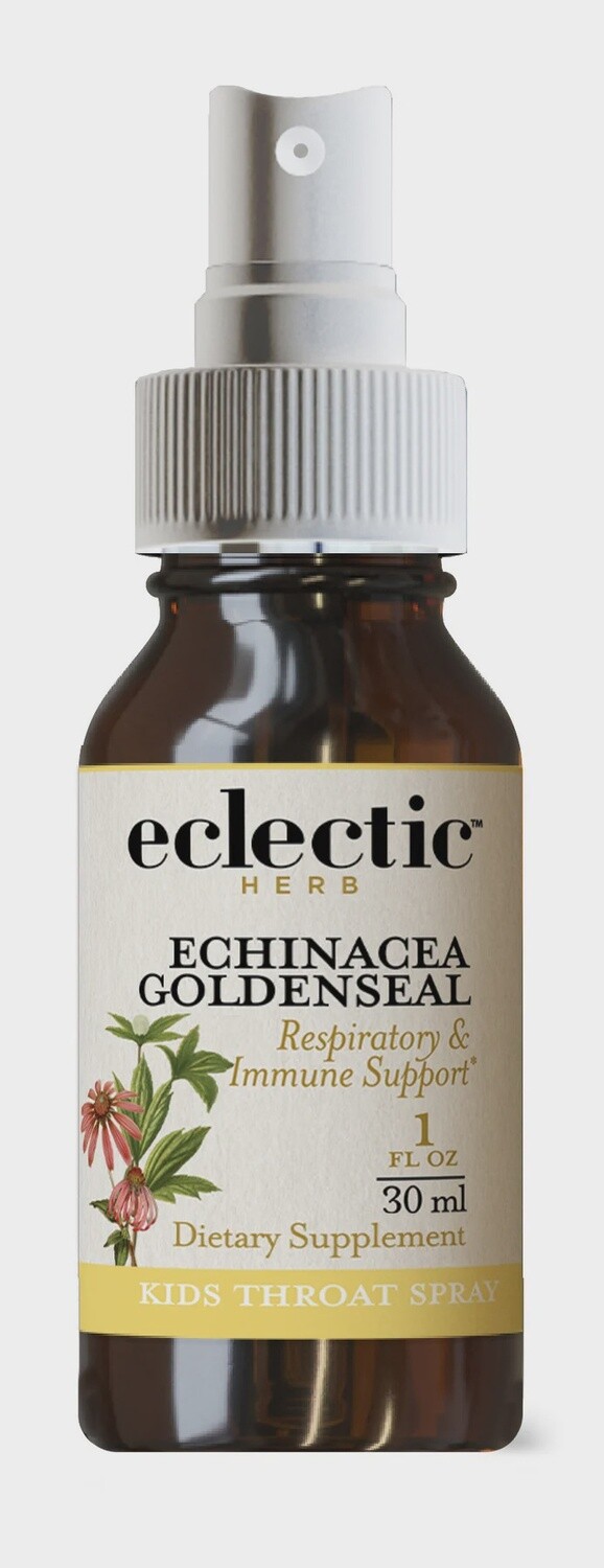 Eclectic , Echinacea Goldenseal ORANGE SPRAY kid 1oz, Size: 1