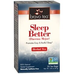 BRAVO TEA , Sleep Better Herbal Tea, BAG: 20