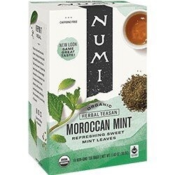 NUMI TEAS , Moroccan Mint, BAG: 18