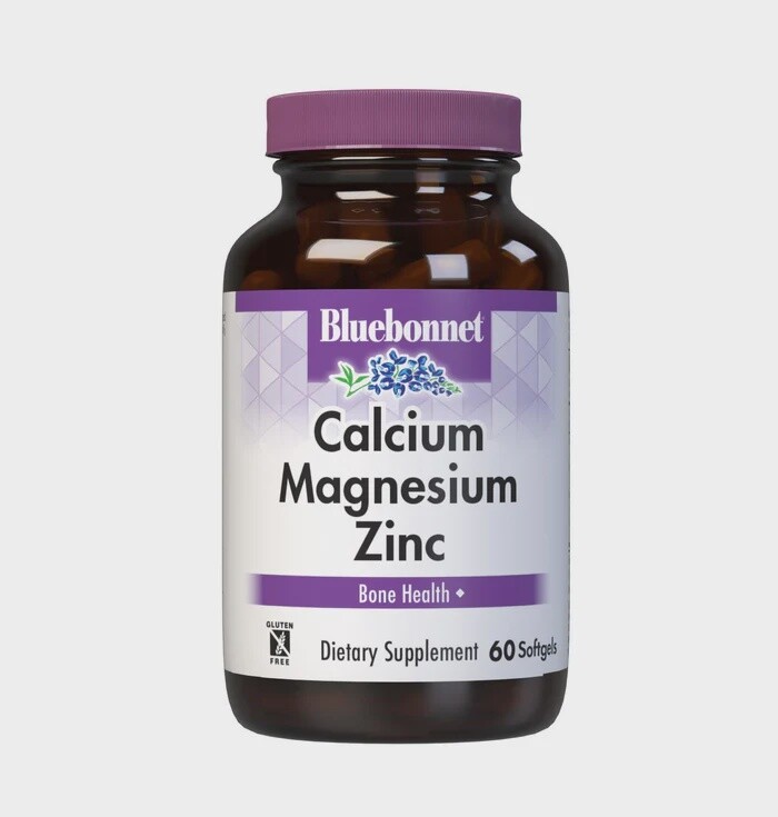 Bluebonnet Nutrition , Calcium Magnesium Zinc & Vitamin D3, Size: 60