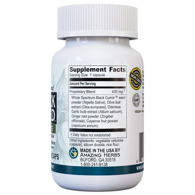Amazing Herbs , Black Seed Ultimate 100C
