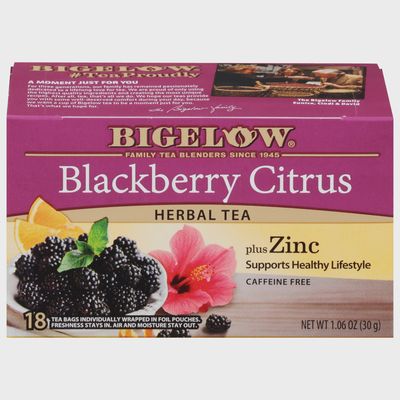 BIGELOW , Blackberry Citrus Plus Zinc Herbal Tea