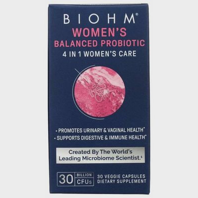 Biohm , Womens Balanced Probiotics 30 Billion 30Vcap
