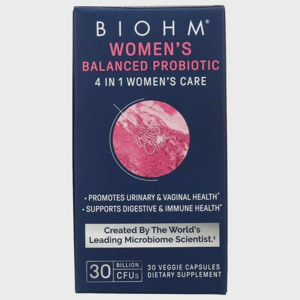 Biohm , WOMENS BALANCED PROBIOTICS 30 billion 30vcap