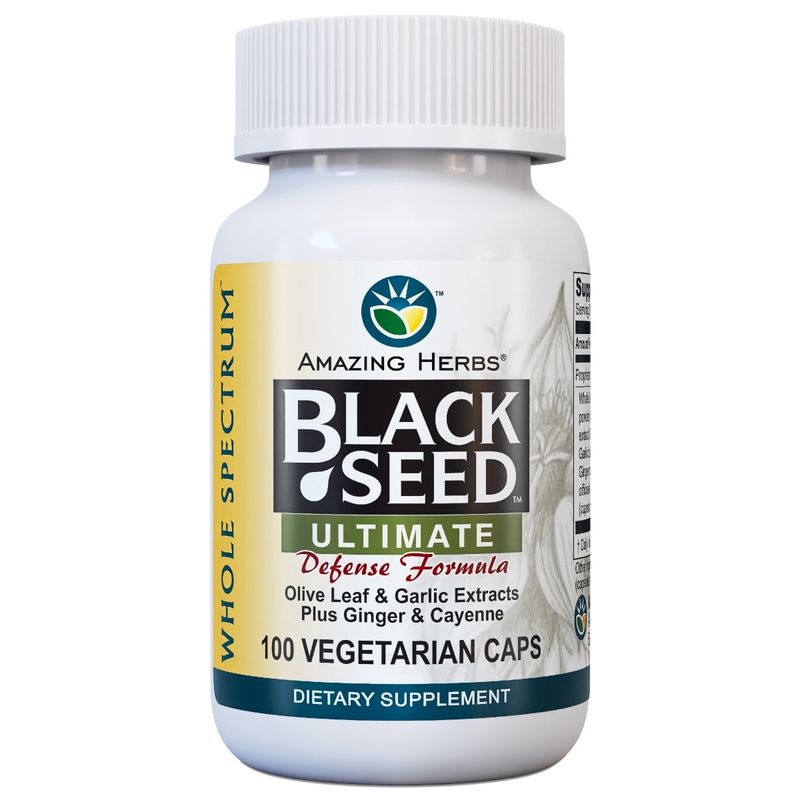 Amazing Herbs , Black Seed Ultimate  100C