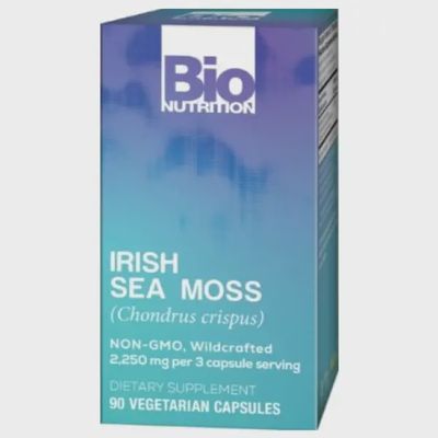 Bio Nutrition , Bio Nutrition Irish Sea Moss Capsules 750 Mg 90 Veg Caps