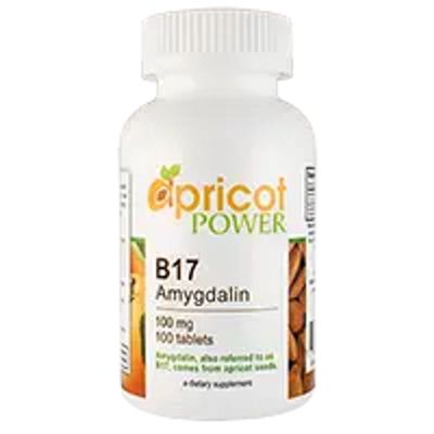 Apricot Power , Apricot Power B17/Amygdalin 100Mg Tablets