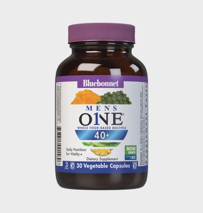 Bluebonnet Nutrition , Mens' One 40+ Whole Food-Based Multiple