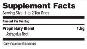 BRAVO TEA , Absolute Astragalus Tea