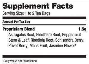 BRAVO TEA , Energy & Stamina Tea