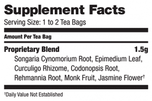 BRAVO TEA , Male Vitality Tea