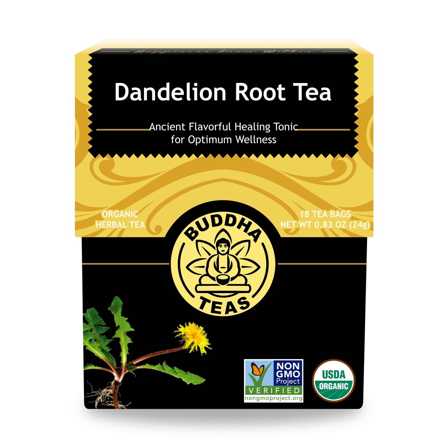 BUDDHA TEAS , Dandelion Root Tea