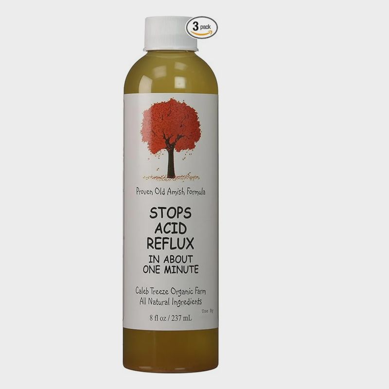 Caleb Treeze Organic Farm , Caleb Treeze Old Amish Digestion Tonic- Stops Acid Reflux
