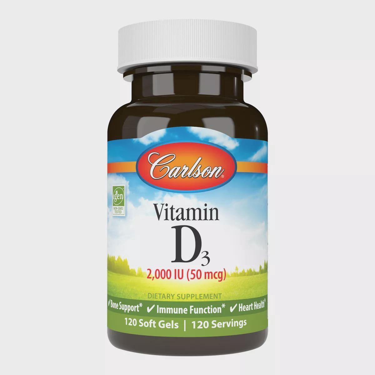 Carlson Laboratories , Vitamin D3, 2,000 Iu, (50 Mcg)