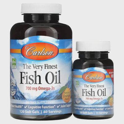 Carlson Laboratories , The Very Finest Fish Oil, Natural Orange, 700 Mg