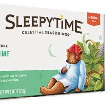 CELESTIAL SEASONINGS , Herbal Tea, Sleepytime Mint, Caffeine Free