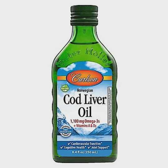 Carlson Laboratories , Cod Liver Oil, UNFLAV, 8.4 fl.oz