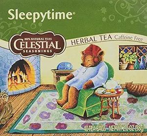 CELESTIAL SEASONINGS , Sleepytime Herbal Tea Caffeine Free