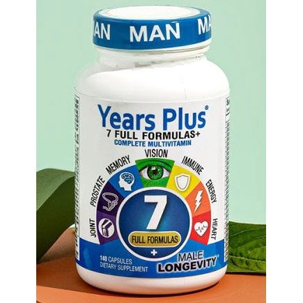 Century Systems, Male 7 Years Plus + Multivitamin 140 Capsules