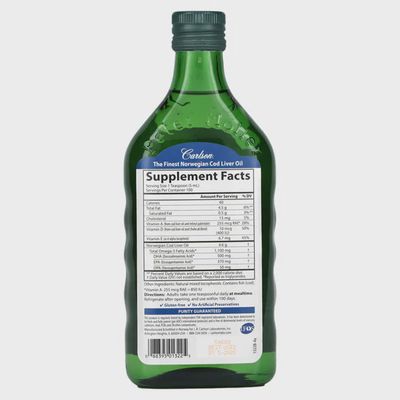 Carlson Laboratories , Wild Norwegian Cod Liver Oil