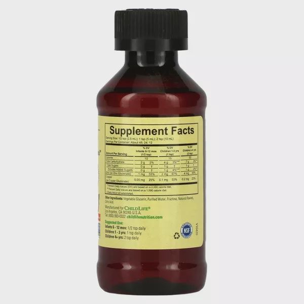 Childlife , Zinc Plus Mango Strawberry