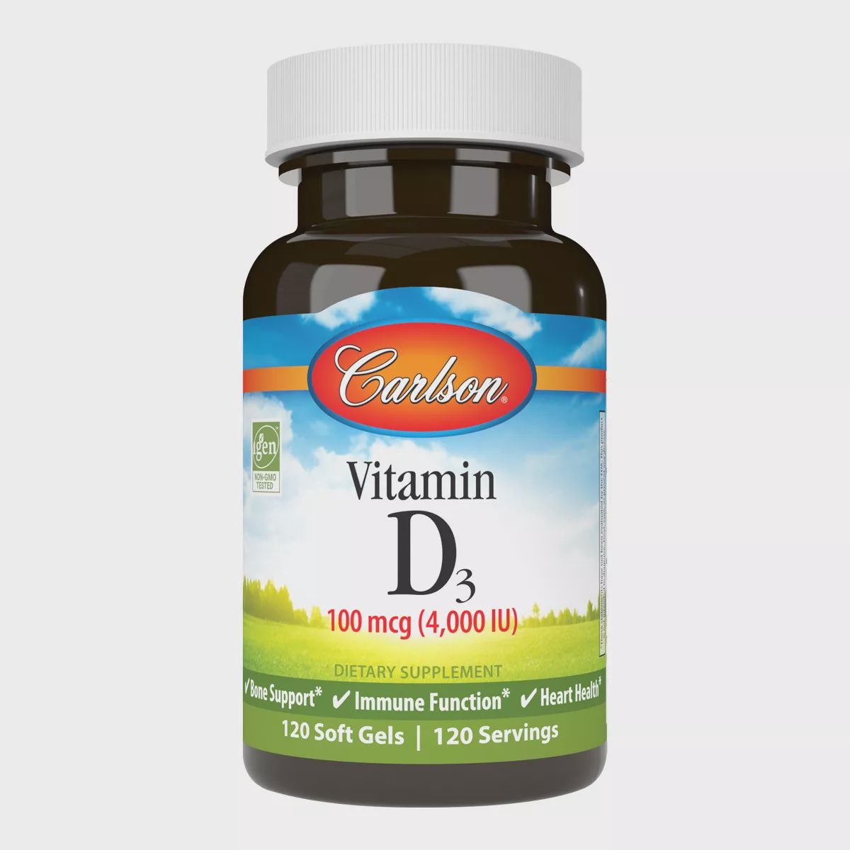 Carlson Laboratories , Vitamin D3, 100 Mcg (4,000 Iu)