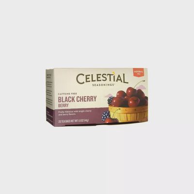 CELESTIAL SEASONINGS , Herbal Tea, Black Cherry Berry, Caffeine Free